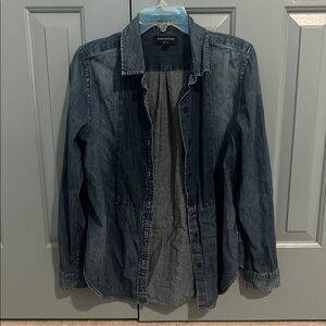 Banana Republic Blue Denim Button Down Shirt